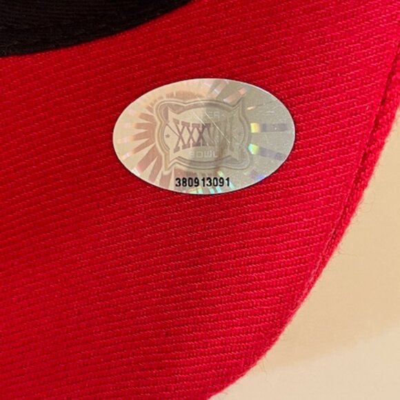 TWO NEW ENGLAND PATRIOT Superbowl XXXVIII hats - 2004 - Picture 4 of 9